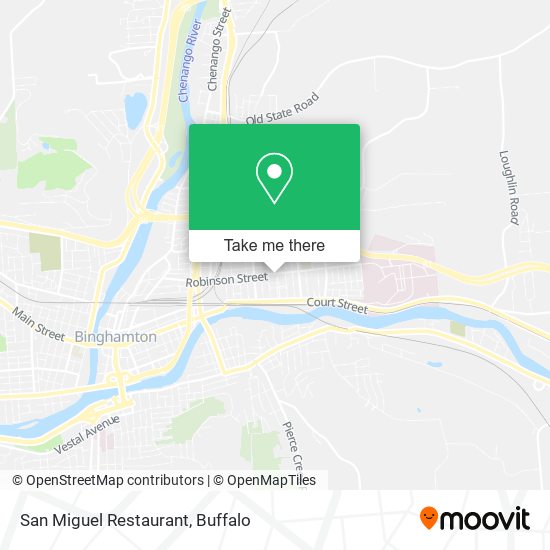 Mapa de San Miguel Restaurant