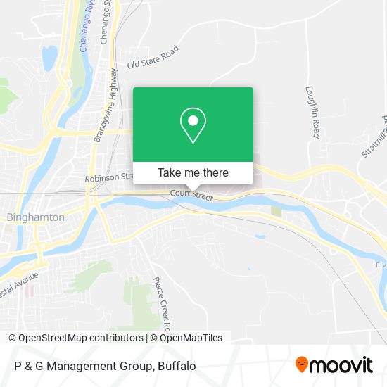 P & G Management Group map