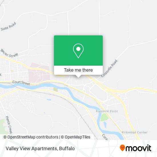 Mapa de Valley View Apartments