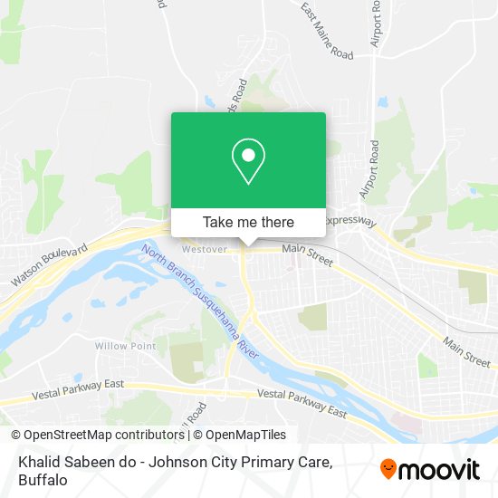 Khalid Sabeen do - Johnson City Primary Care map