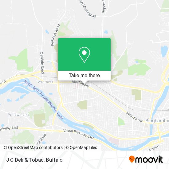 Mapa de J C Deli & Tobac