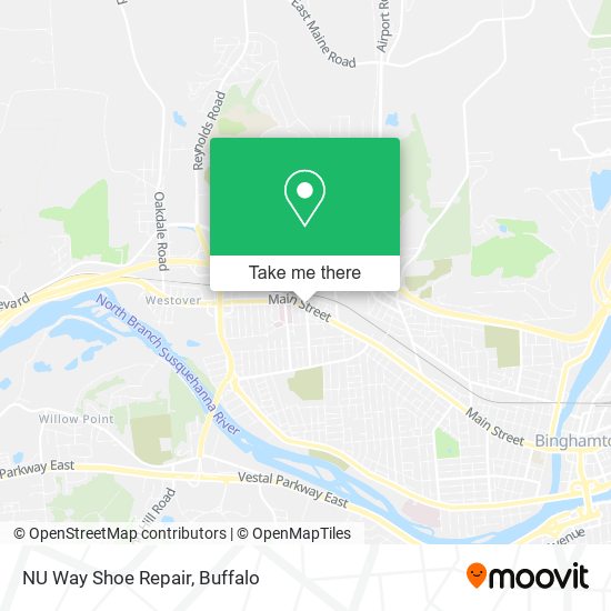 Mapa de NU Way Shoe Repair