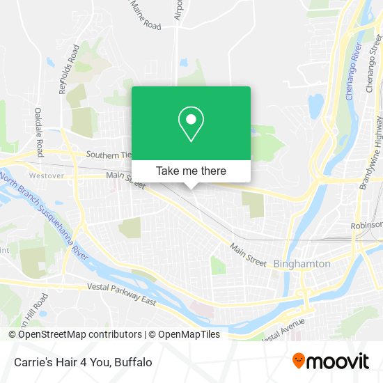 Carrie's Hair 4 You map