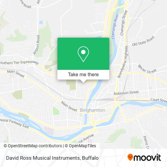 David Ross Musical Instruments map