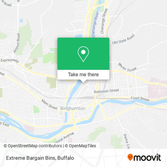 Mapa de Extreme Bargain Bins