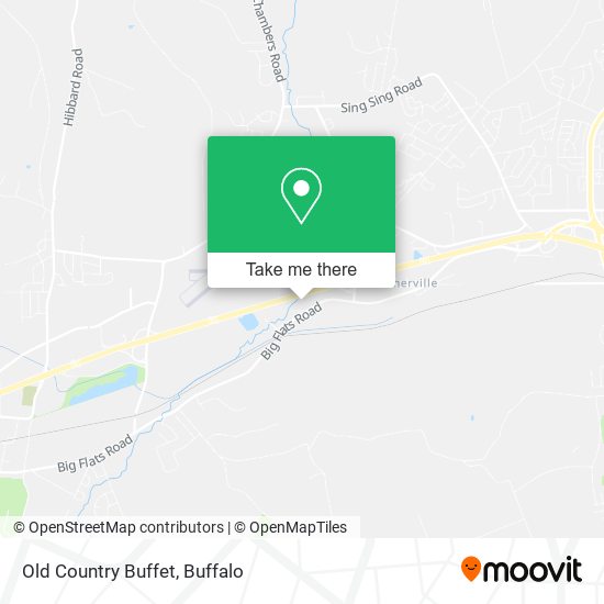 Mapa de Old Country Buffet