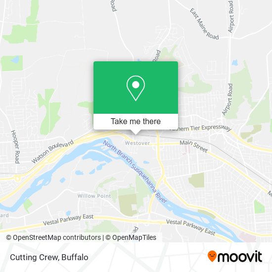 Mapa de Cutting Crew