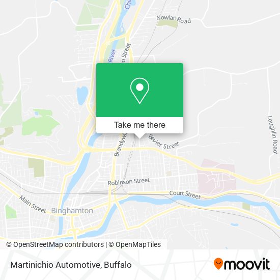 Mapa de Martinichio Automotive
