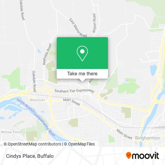 Cindys Place map