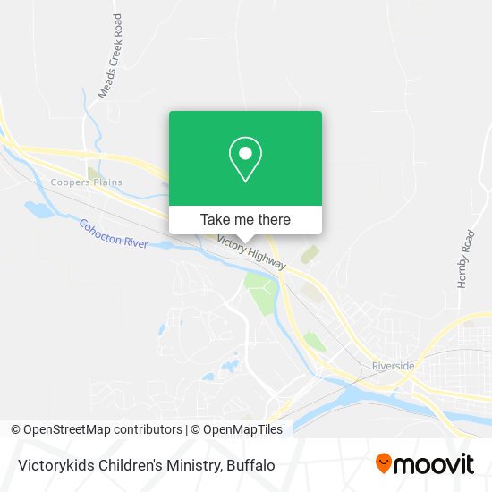 Victorykids Children's Ministry map
