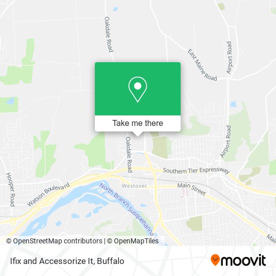 Ifix and Accessorize It map