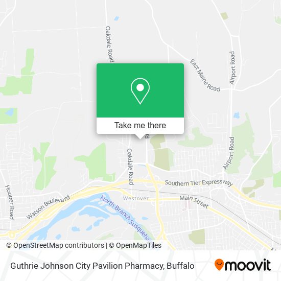 Mapa de Guthrie Johnson City Pavilion Pharmacy