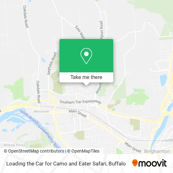Loading the Car for Camo and Eater Safari map