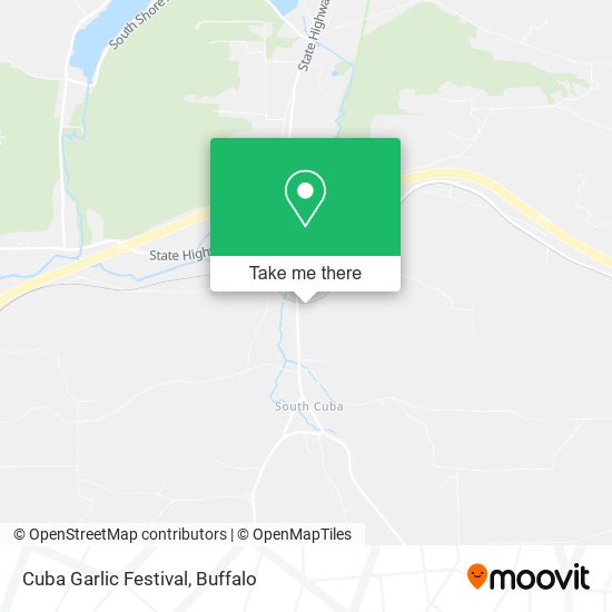 Mapa de Cuba Garlic Festival