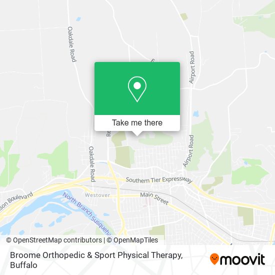 Mapa de Broome Orthopedic & Sport Physical Therapy