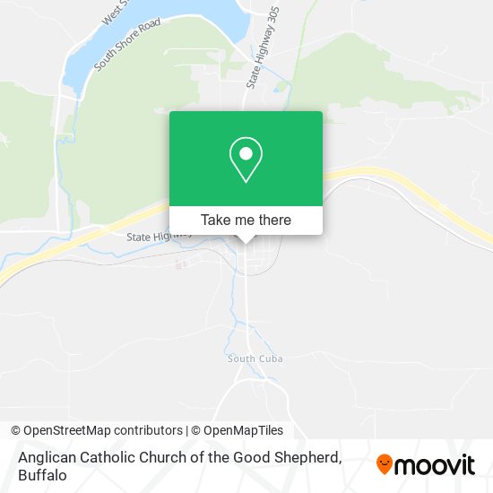 Anglican Catholic Church of the Good Shepherd map