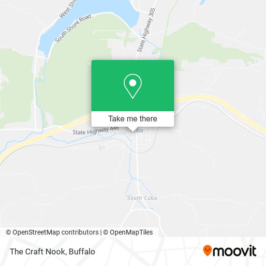 Mapa de The Craft Nook