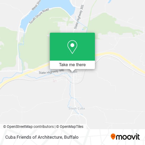 Cuba Friends of Architecture map