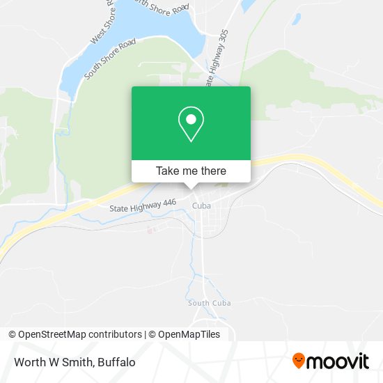 Mapa de Worth W Smith