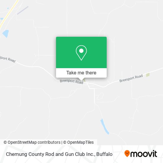 Chemung County Rod and Gun Club Inc. map