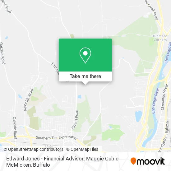 Edward Jones - Financial Advisor: Maggie Cubic McMicken map