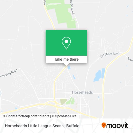 Mapa de Horseheads Little League Seasnl