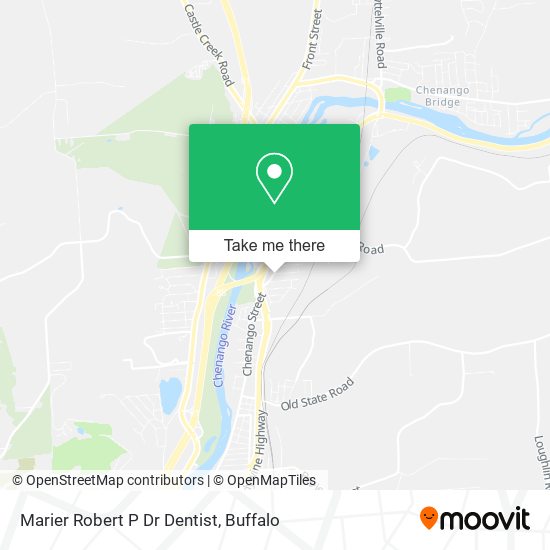 Mapa de Marier Robert P Dr Dentist