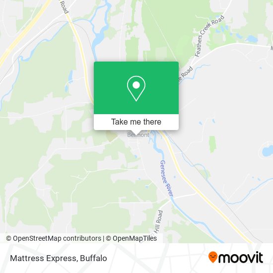 Mattress Express map