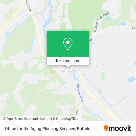 Mapa de Office for the Aging Planning Services