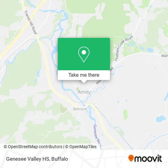 Genesee Valley HS map