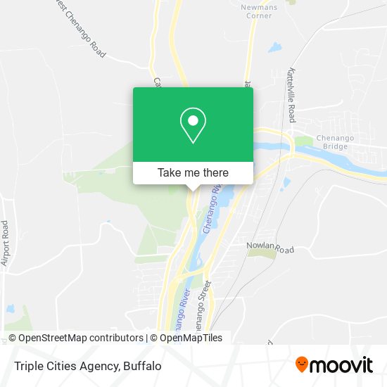 Triple Cities Agency map