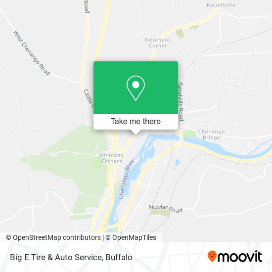 Big E Tire & Auto Service map