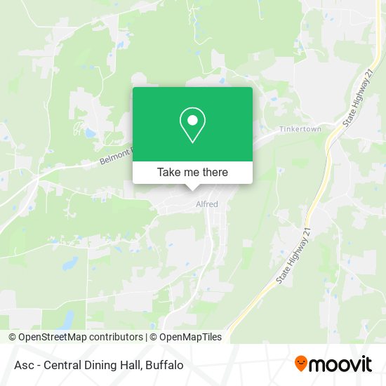 Asc - Central Dining Hall map