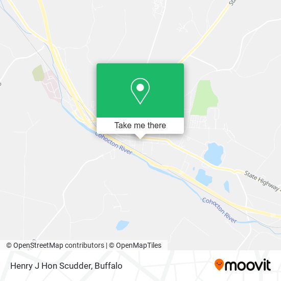 Henry J Hon Scudder map