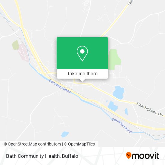 Mapa de Bath Community Health