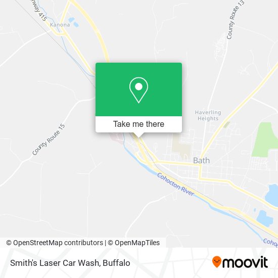 Mapa de Smith's Laser Car Wash
