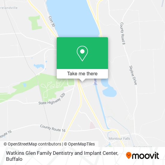 Watkins Glen Family Dentistry and Implant Center map