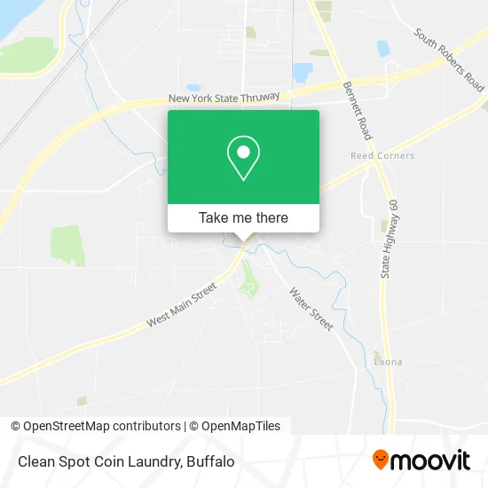 Clean Spot Coin Laundry map