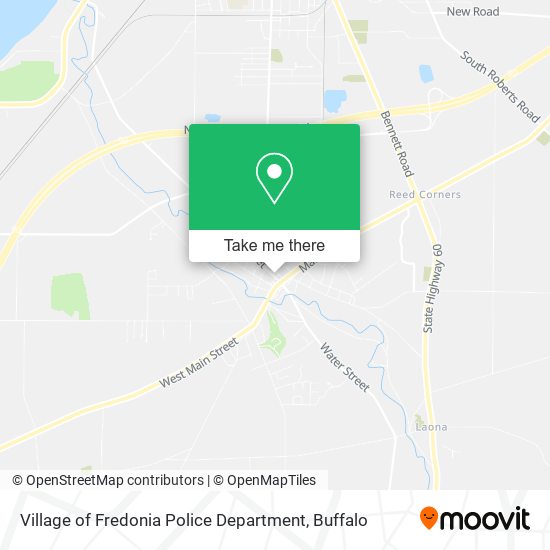 Mapa de Village of Fredonia Police Department
