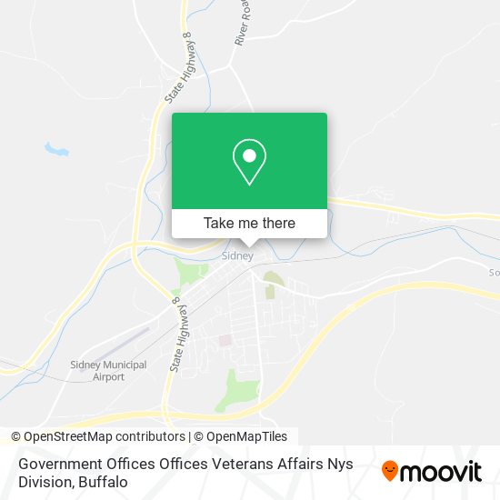 Mapa de Government Offices Offices Veterans Affairs Nys Division