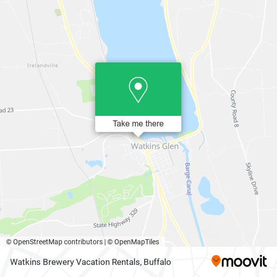 Watkins Brewery Vacation Rentals map
