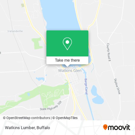 Mapa de Watkins Lumber