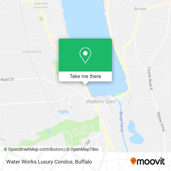 Water Works Luxury Condos map
