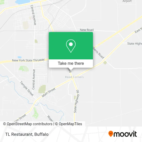 TL Restaurant map