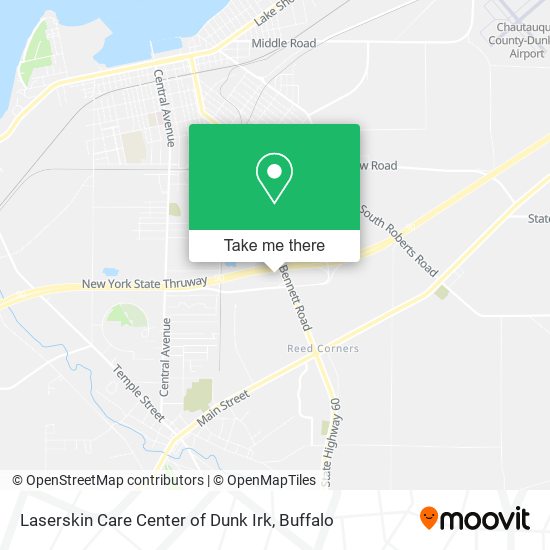 Laserskin Care Center of Dunk Irk map
