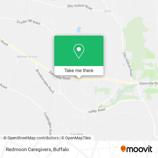 Redmoon Caregivers map