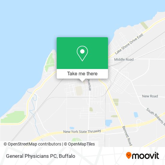 General Physicians PC map
