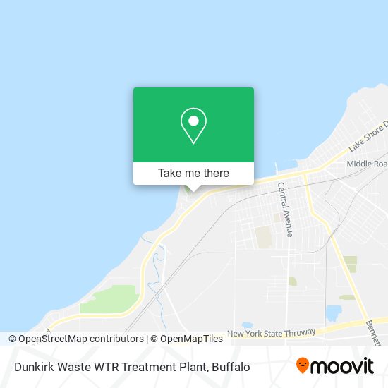 Mapa de Dunkirk Waste WTR Treatment Plant