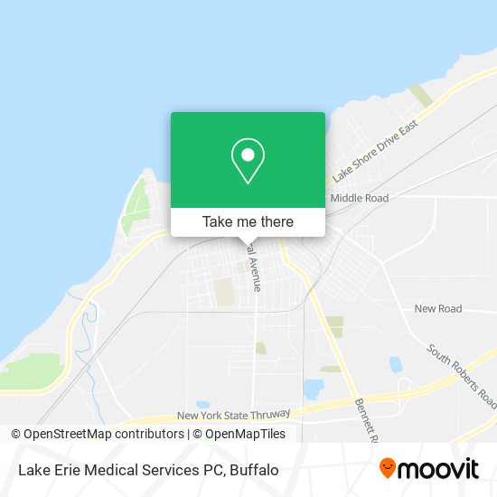 Lake Erie Medical Services PC map