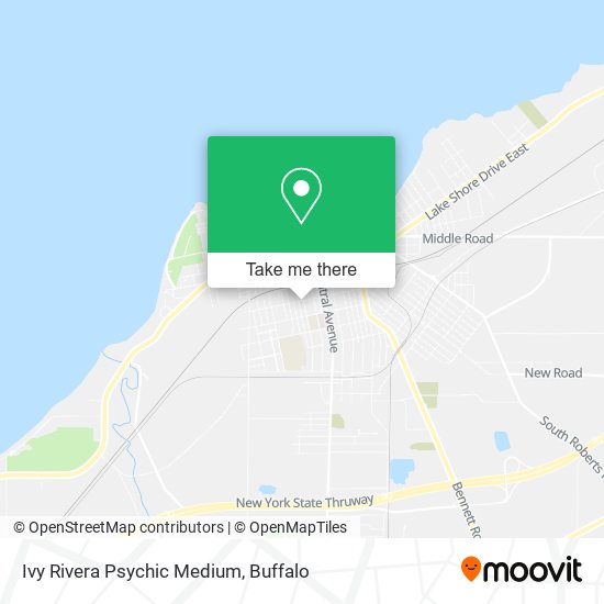 Mapa de Ivy Rivera Psychic Medium